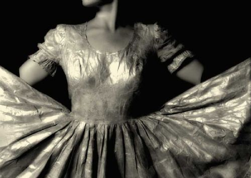Kathleen Nathan, Silver Dress. Photograph. ©The Artist