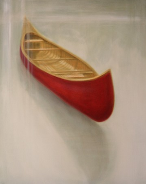 Janice Tanton, Canoe #2, Red