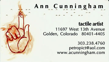 Ann Cunningham's Business Card