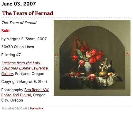 Margret Short: The Tears of Fernad