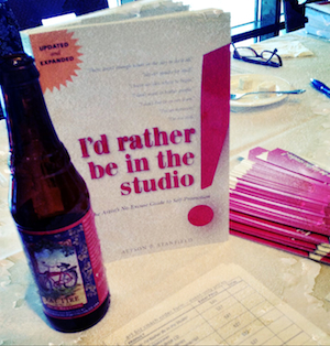 I'd Rather Be in the Studio & Fat Tire beer