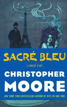Christopher Moore, Sacré Bleu cover