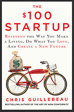 Chris Guillebeau is the author of The $100 Startup.