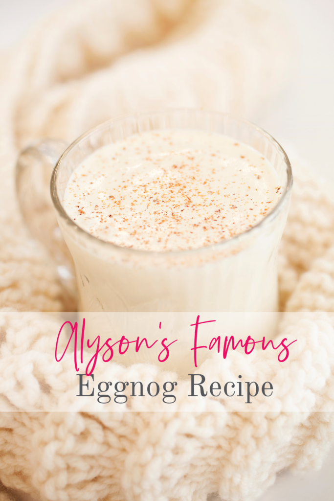 Alyson's Eggnog Recipe
