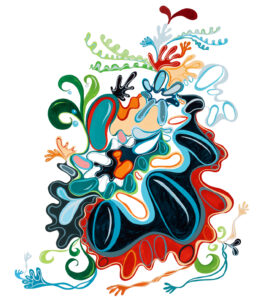 Cynthia Mosser gouache painting