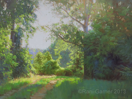 ©2013 Rani Garner, Summer Light. Oil on canvas, 30 x 40 inches.