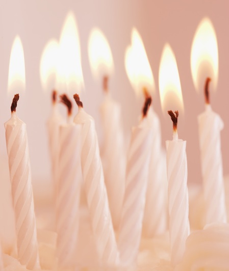 9 birthday candles
