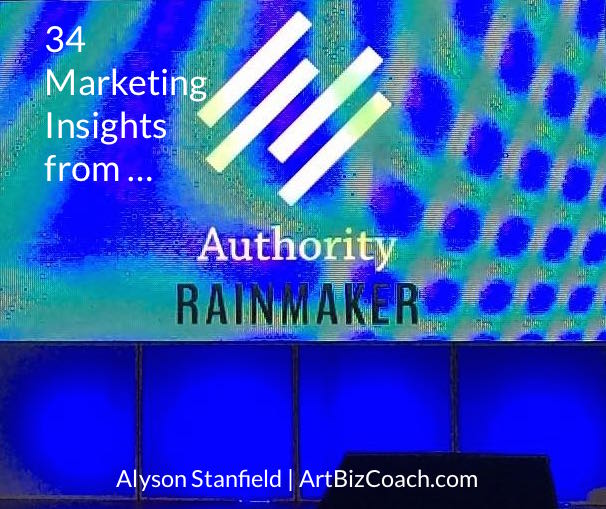 Marketing Insights from the Authority Rainmaker Conference