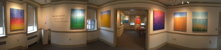 Art Exhibition - Rachel Brask Painting Panorama