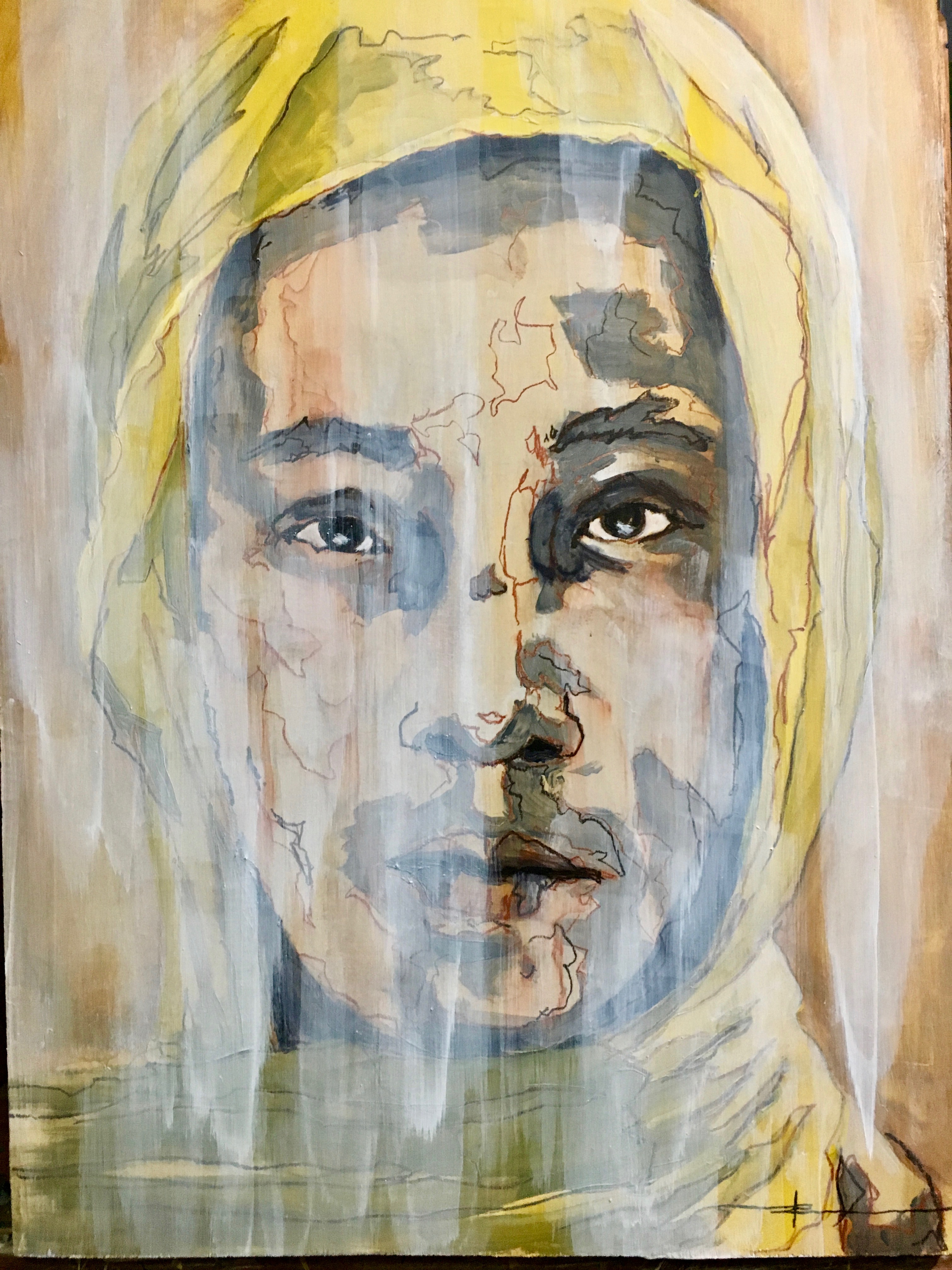 Rohingya Woman Portrait by Bill Rohs