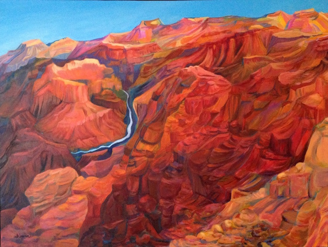 Susan Owens canyon painting 
