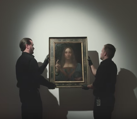 Christie's video - Salvator Mundi by Leonardo