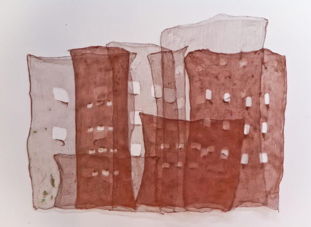 Priscilla Stadler cheesecloth | on Art Biz Success
