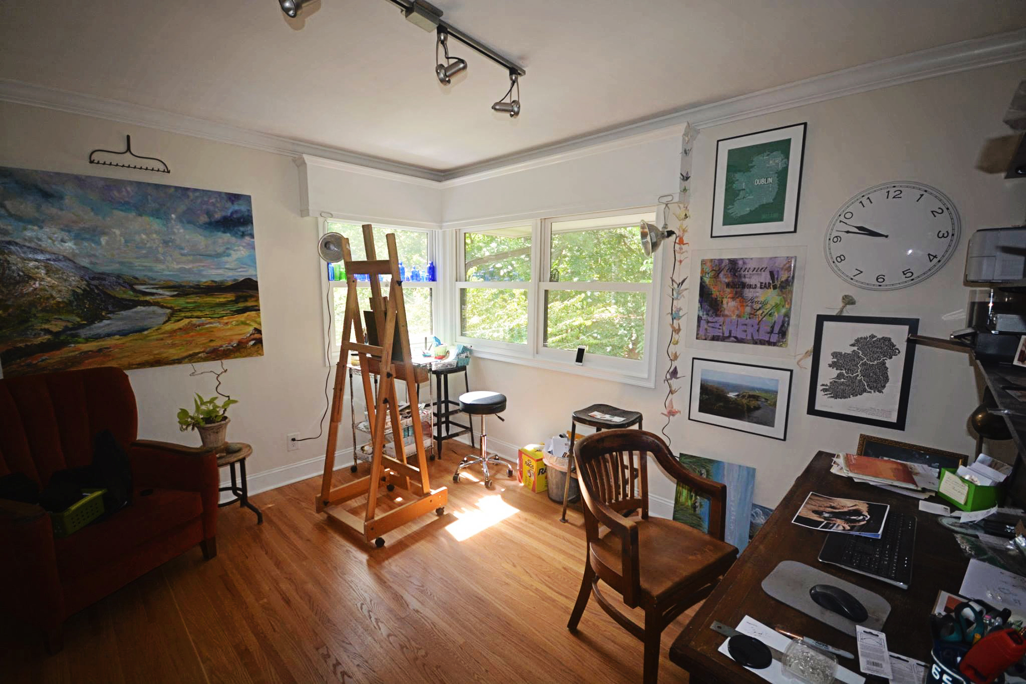 Margaret Dukeman's studio