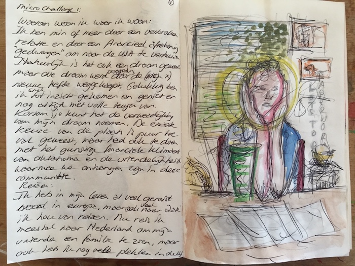 Irmgard Geul journaling | on Art Biz Success