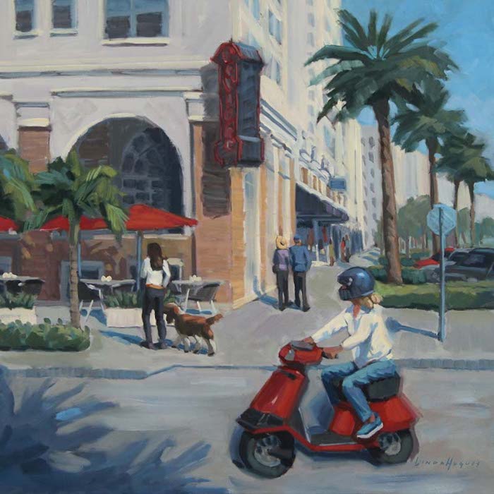 Painting by central Florida artist Linda Hugues