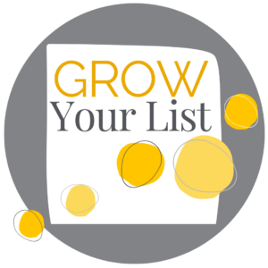 Grow Your List online workshop