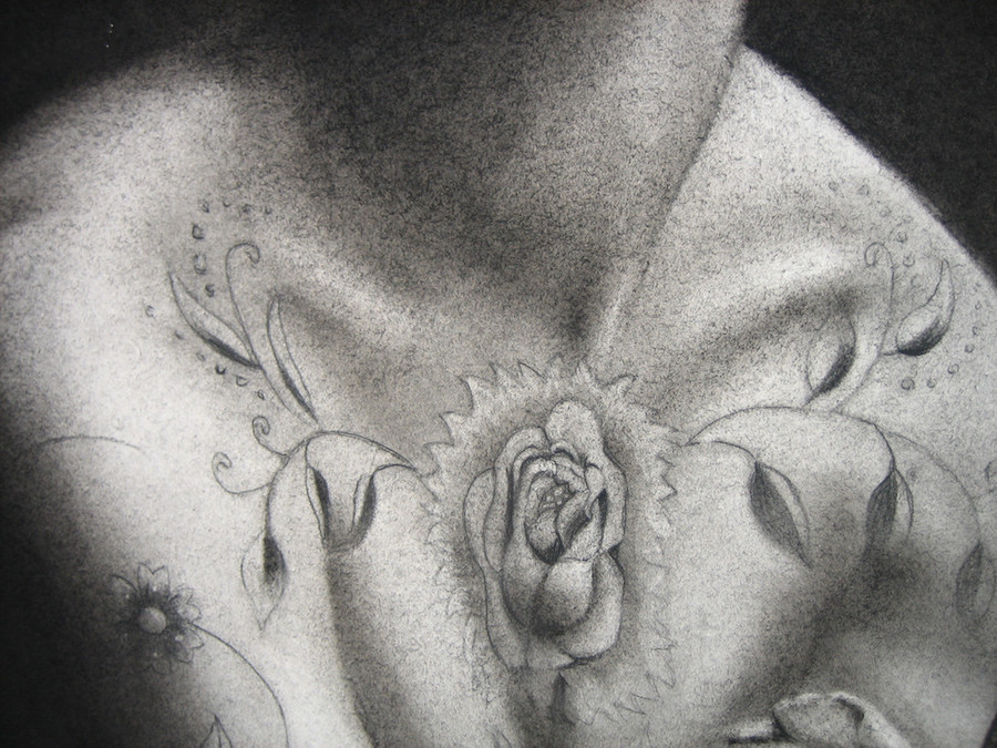 Lorrie Kempf charcoal drawing