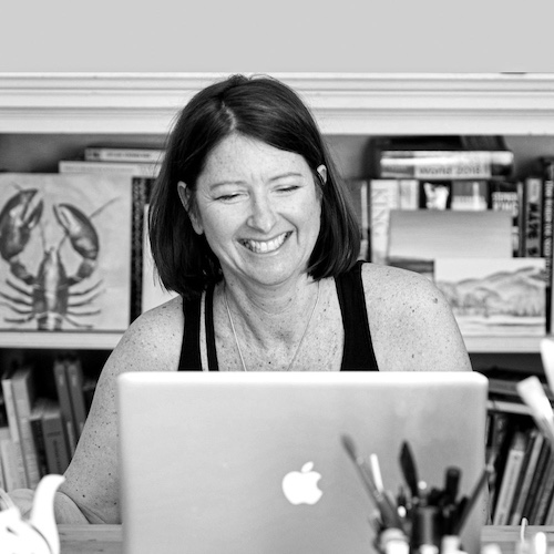 Photo of artist Mary Jo Mitchell