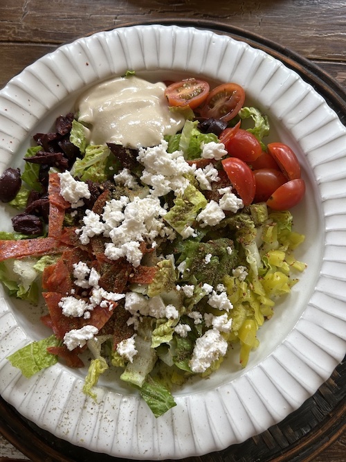 Tahini Salad. Photo ©Alyson Stanfield