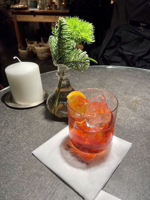 Sbagliato negroni. Photo ©Alyson Stanfield