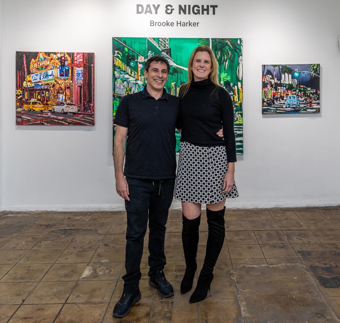 Jason Ostro and Elena Jacobson