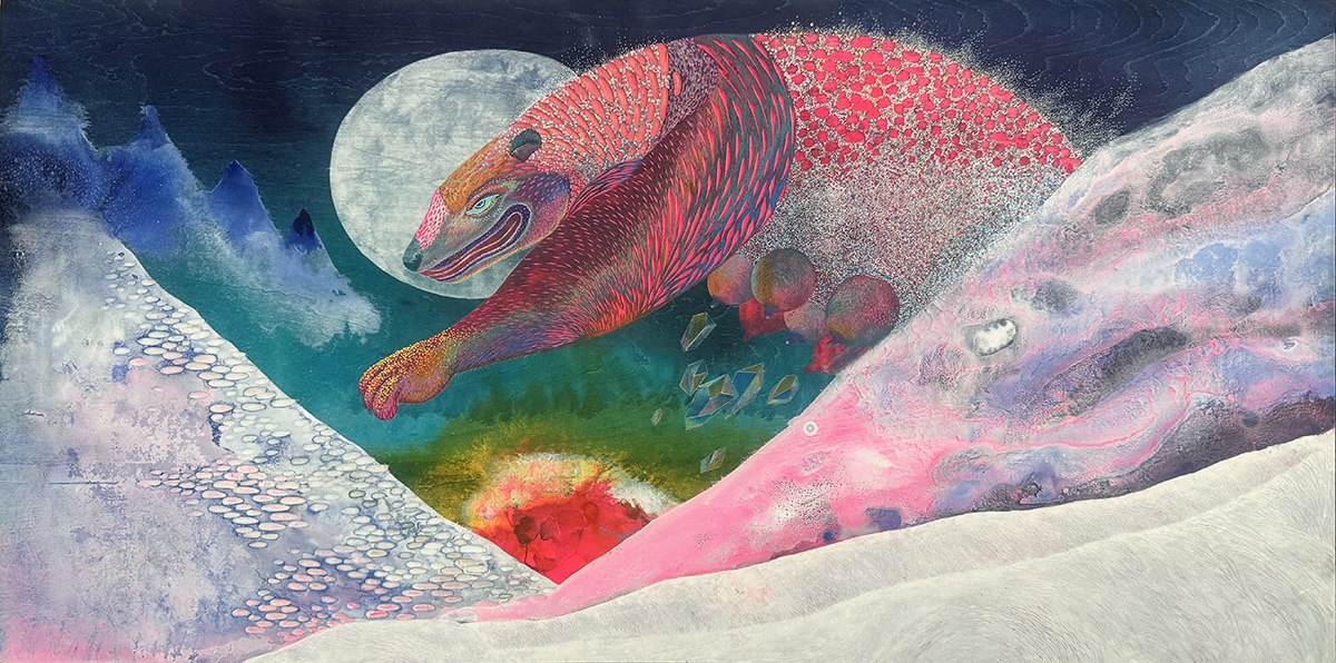 Michelle Fung painting