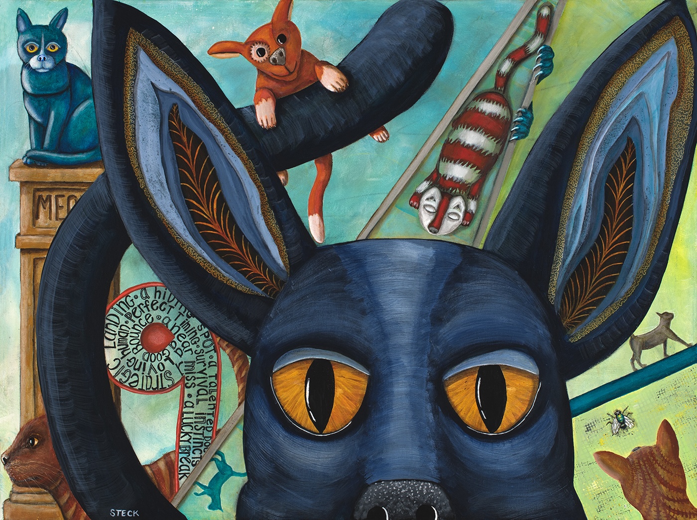 Jennifer Steck acrylic painting