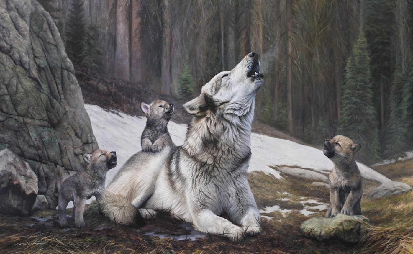 James Corwin oil painting