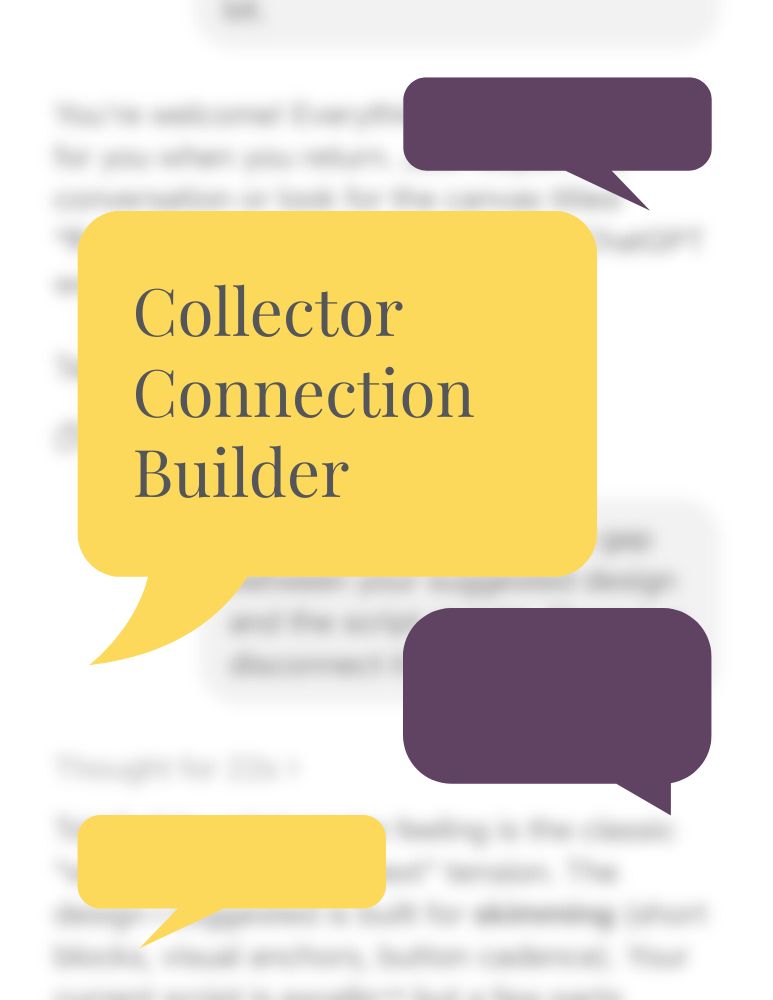 Cover of the Collector Connection Builder
