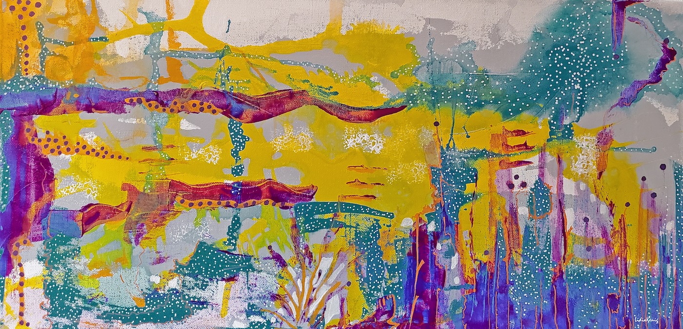 Lidia Scher acrylic painting