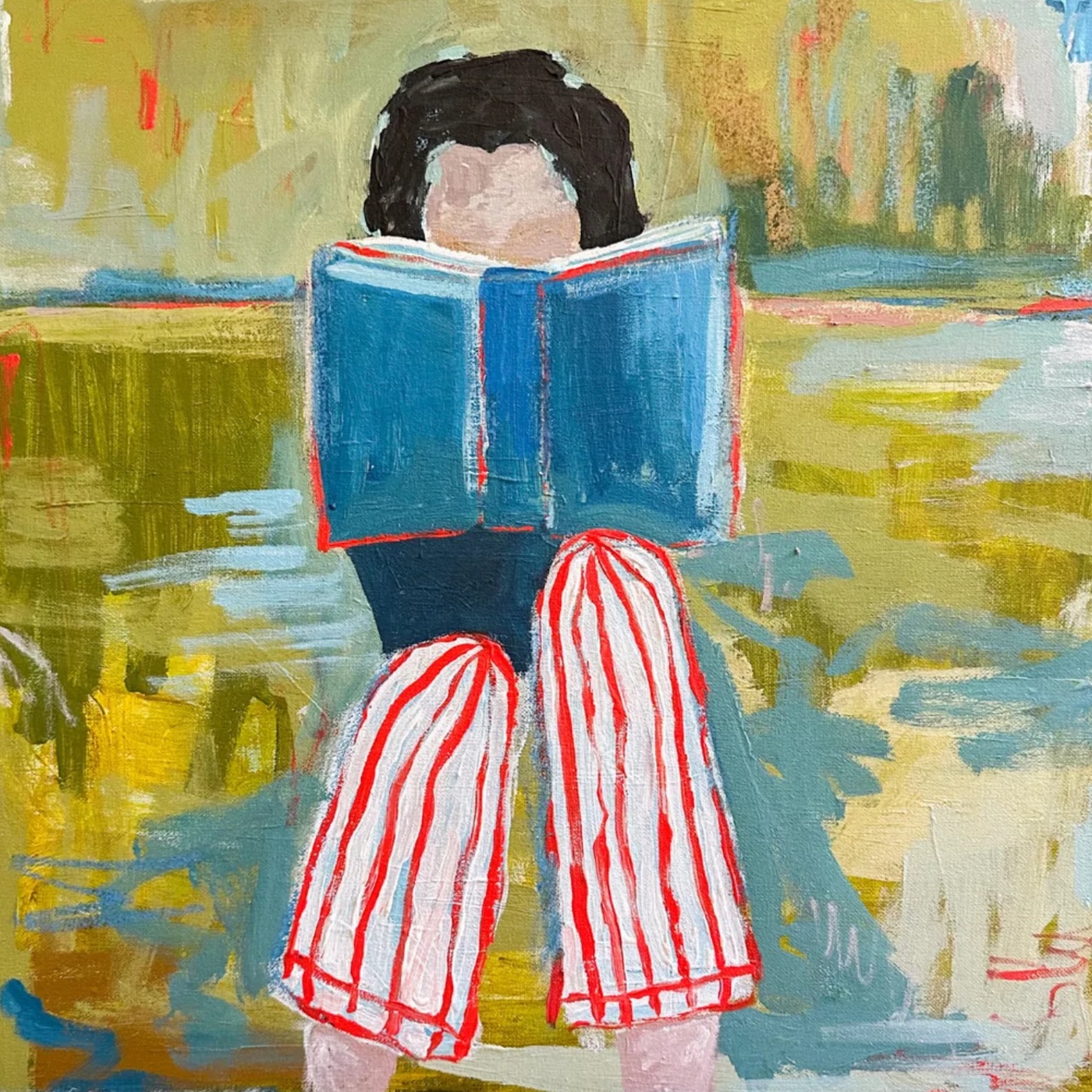 Hayley Price acrylic painting