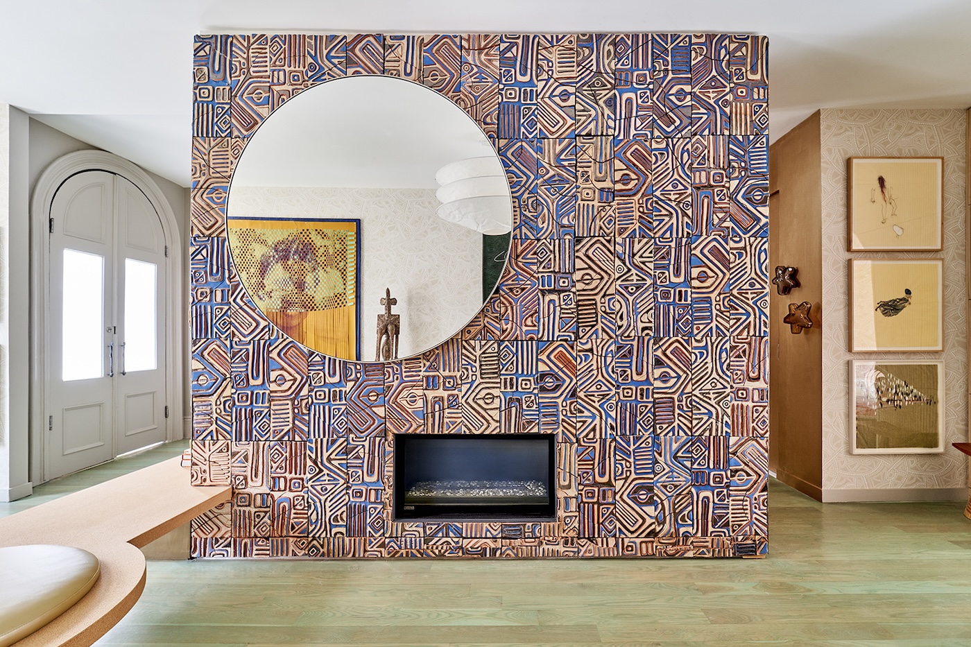 Malene Barnett installation