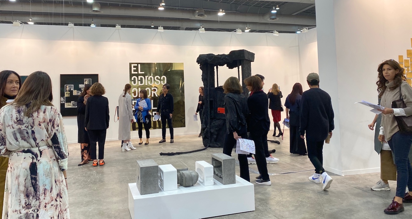 Katherine Hébert at international art fair