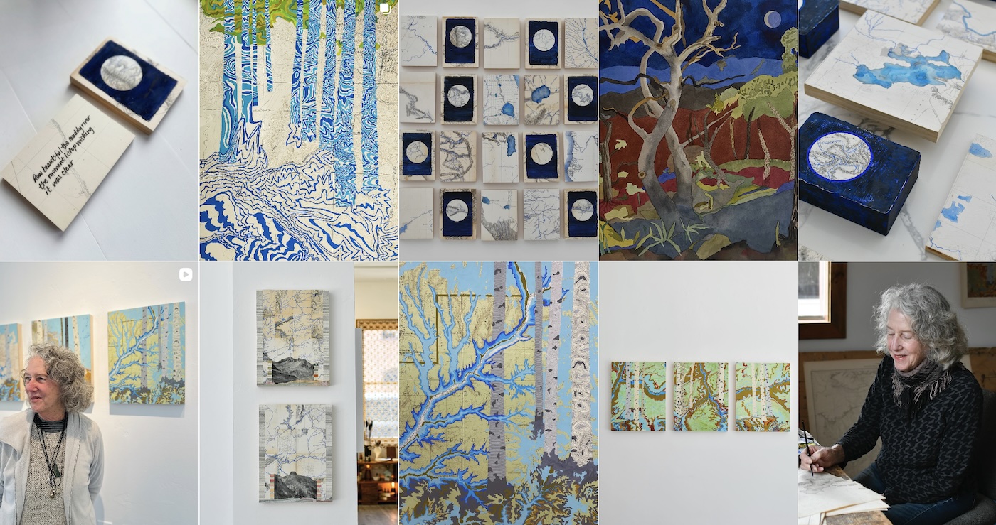 Gallery of images of the gallery during Meredith's show
