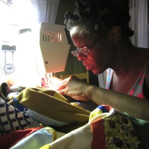 Dawn Williams Boyd sewing | on Art Biz Success